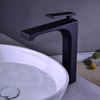 Gockel оптом матовый черный палубный высокий медный смеситель для раковины ванной комнаты смеситель для мытья посуды